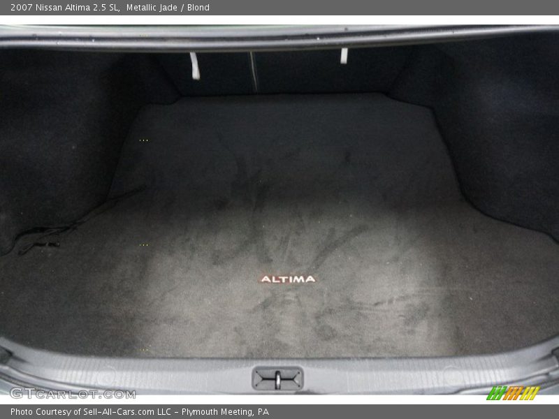 Metallic Jade / Blond 2007 Nissan Altima 2.5 SL