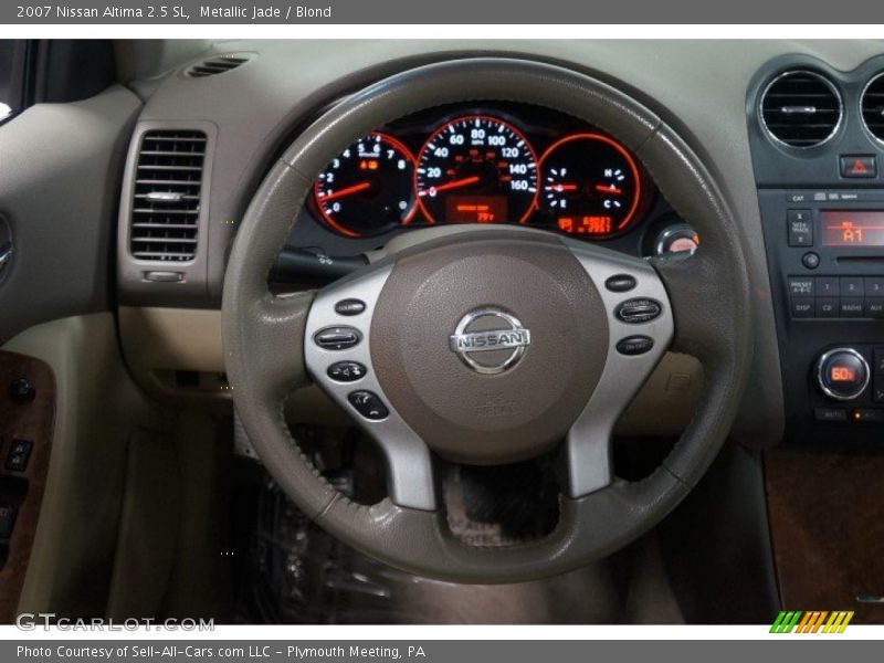 Metallic Jade / Blond 2007 Nissan Altima 2.5 SL