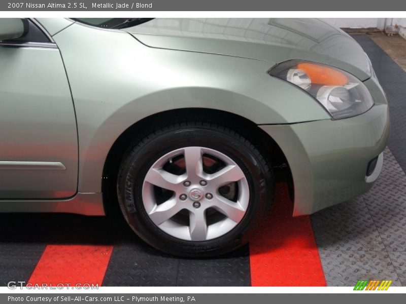 Metallic Jade / Blond 2007 Nissan Altima 2.5 SL