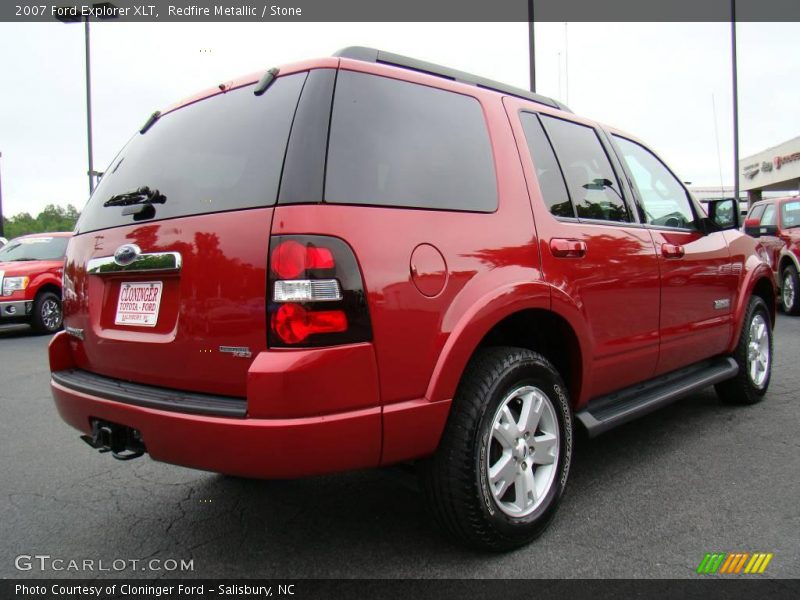 Redfire Metallic / Stone 2007 Ford Explorer XLT