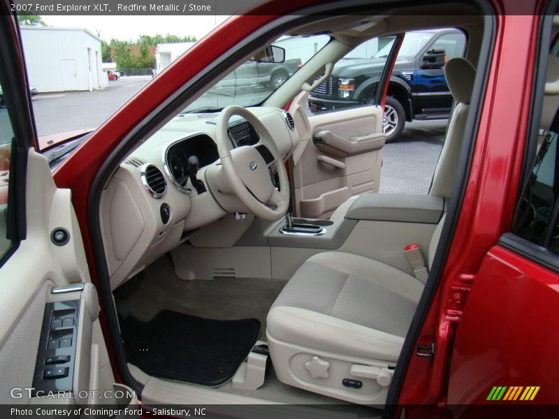 Redfire Metallic / Stone 2007 Ford Explorer XLT