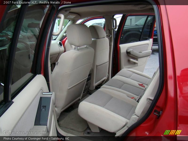 Redfire Metallic / Stone 2007 Ford Explorer XLT