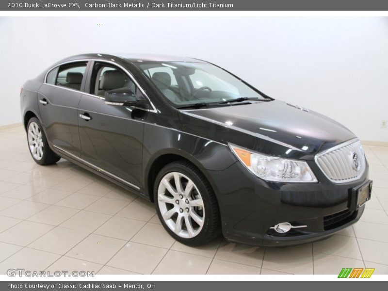 Carbon Black Metallic / Dark Titanium/Light Titanium 2010 Buick LaCrosse CXS
