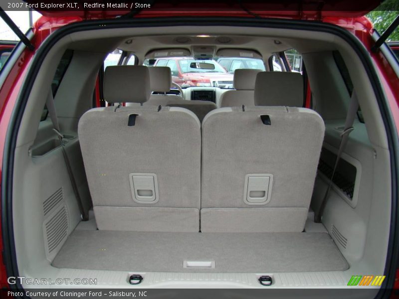Redfire Metallic / Stone 2007 Ford Explorer XLT