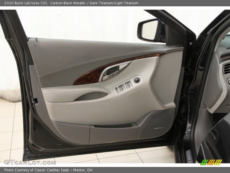 Carbon Black Metallic / Dark Titanium/Light Titanium 2010 Buick LaCrosse CXS