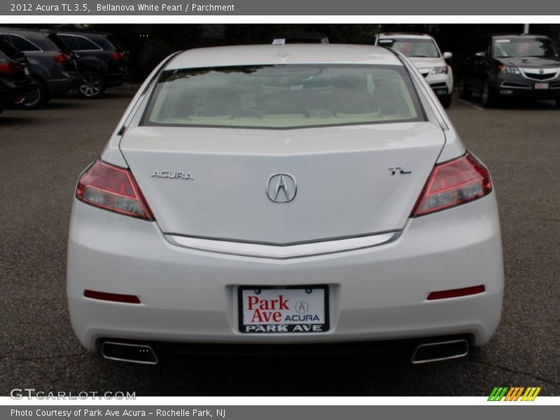 Bellanova White Pearl / Parchment 2012 Acura TL 3.5