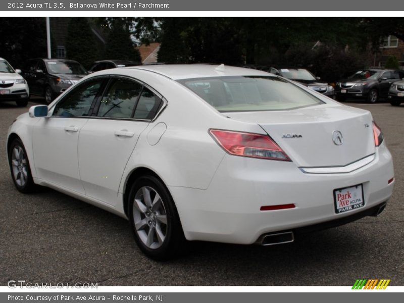 Bellanova White Pearl / Parchment 2012 Acura TL 3.5
