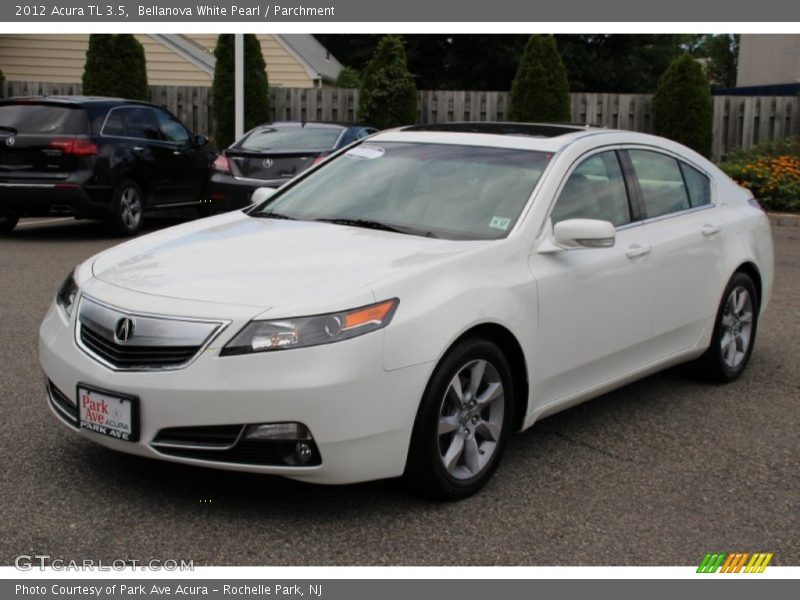 Bellanova White Pearl / Parchment 2012 Acura TL 3.5