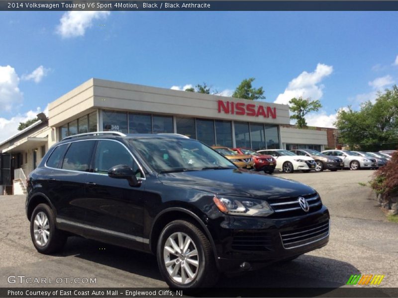 Black / Black Anthracite 2014 Volkswagen Touareg V6 Sport 4Motion