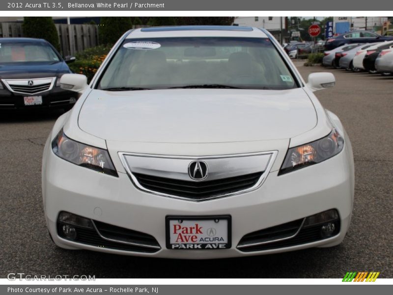 Bellanova White Pearl / Parchment 2012 Acura TL 3.5