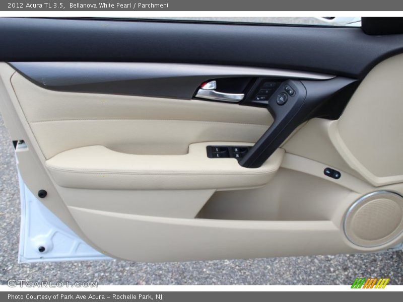Bellanova White Pearl / Parchment 2012 Acura TL 3.5