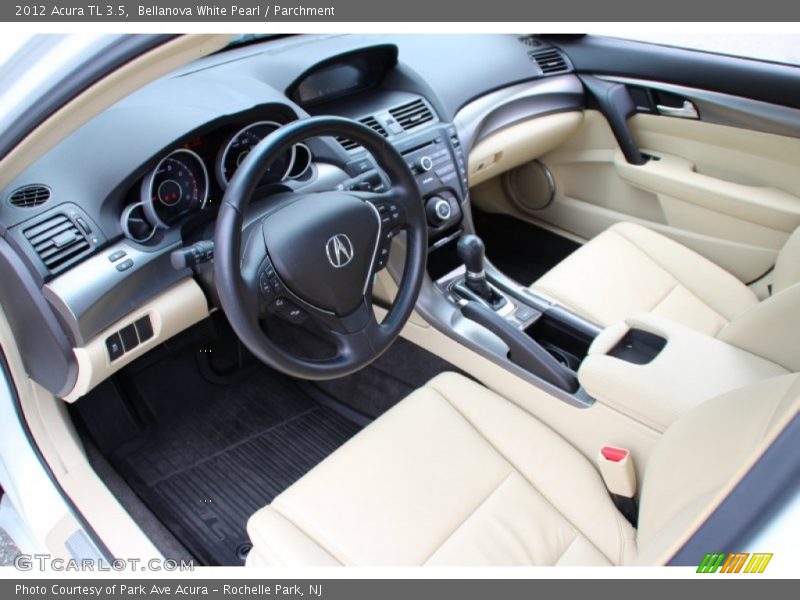 Bellanova White Pearl / Parchment 2012 Acura TL 3.5