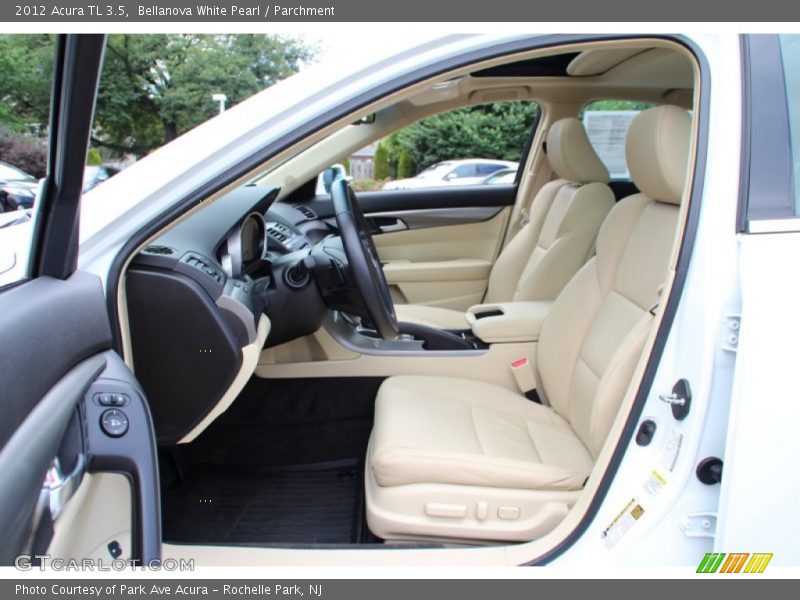 Bellanova White Pearl / Parchment 2012 Acura TL 3.5