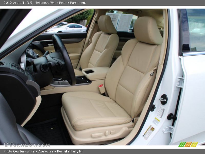 Bellanova White Pearl / Parchment 2012 Acura TL 3.5