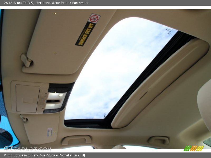 Bellanova White Pearl / Parchment 2012 Acura TL 3.5