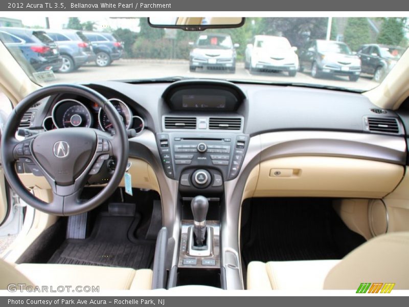 Bellanova White Pearl / Parchment 2012 Acura TL 3.5
