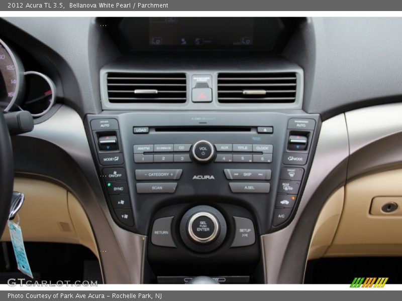 Bellanova White Pearl / Parchment 2012 Acura TL 3.5