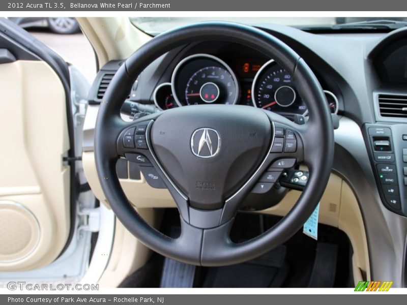 Bellanova White Pearl / Parchment 2012 Acura TL 3.5