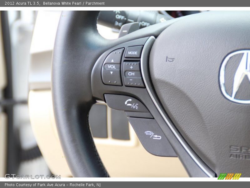 Bellanova White Pearl / Parchment 2012 Acura TL 3.5