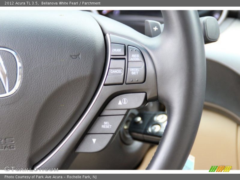 Bellanova White Pearl / Parchment 2012 Acura TL 3.5