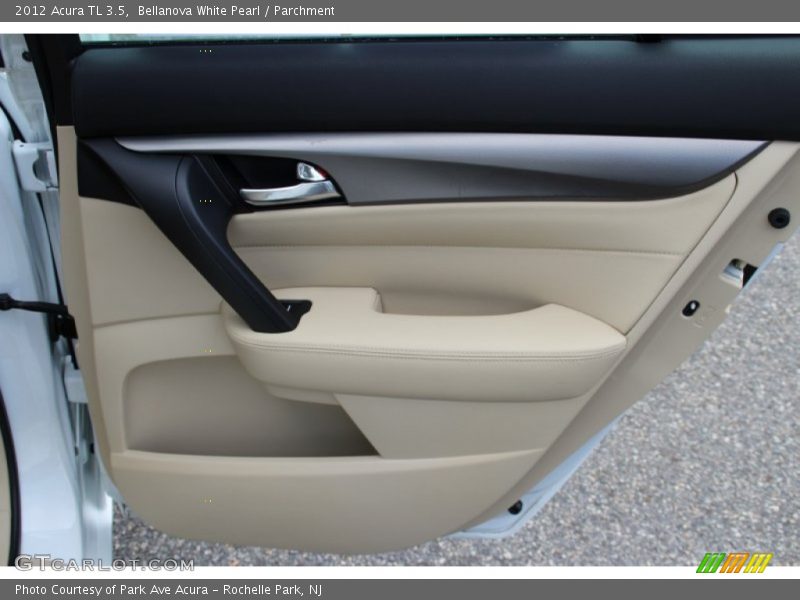 Bellanova White Pearl / Parchment 2012 Acura TL 3.5