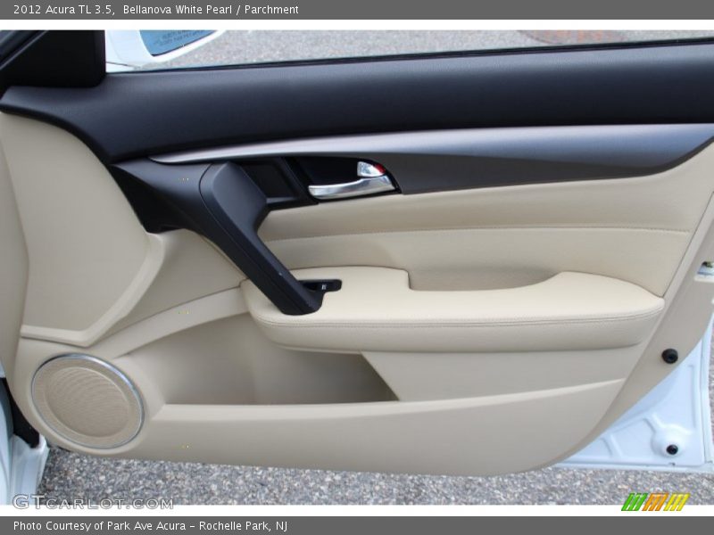Bellanova White Pearl / Parchment 2012 Acura TL 3.5