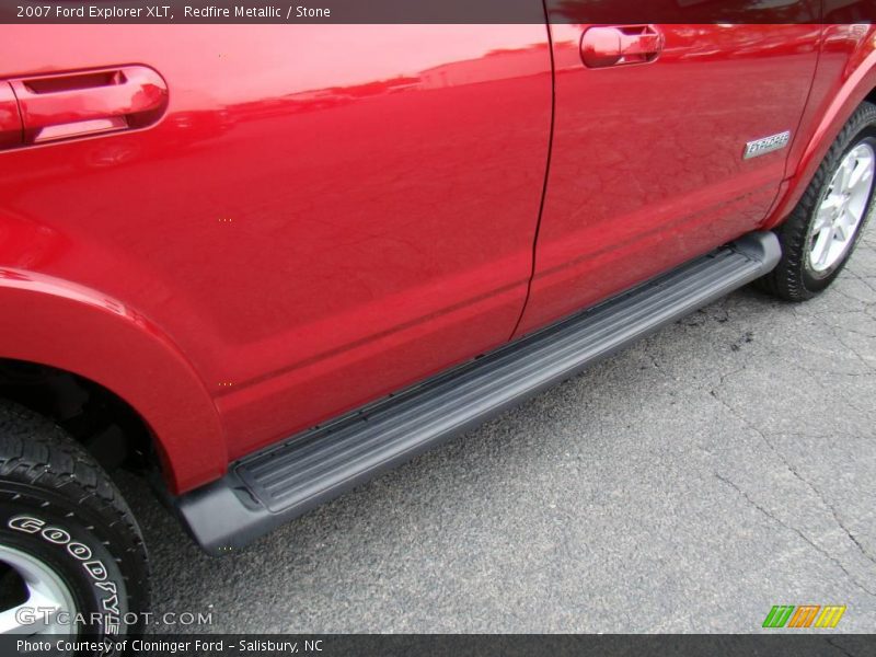 Redfire Metallic / Stone 2007 Ford Explorer XLT