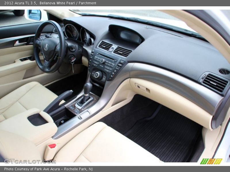 Bellanova White Pearl / Parchment 2012 Acura TL 3.5