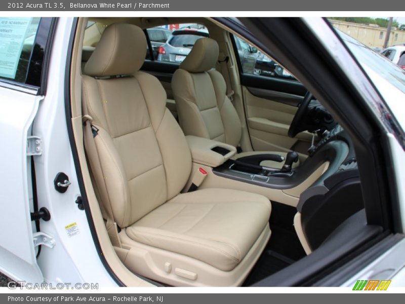 Bellanova White Pearl / Parchment 2012 Acura TL 3.5