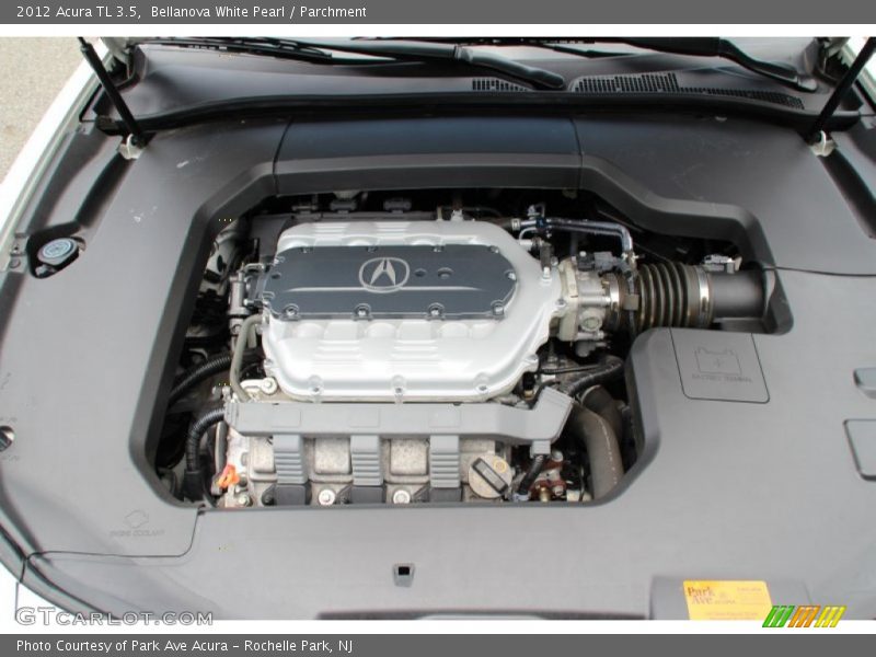 Bellanova White Pearl / Parchment 2012 Acura TL 3.5