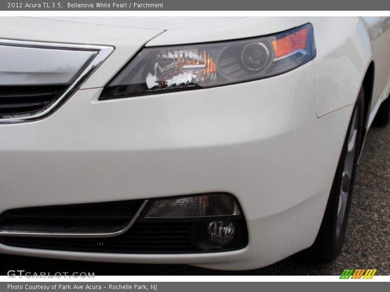 Bellanova White Pearl / Parchment 2012 Acura TL 3.5
