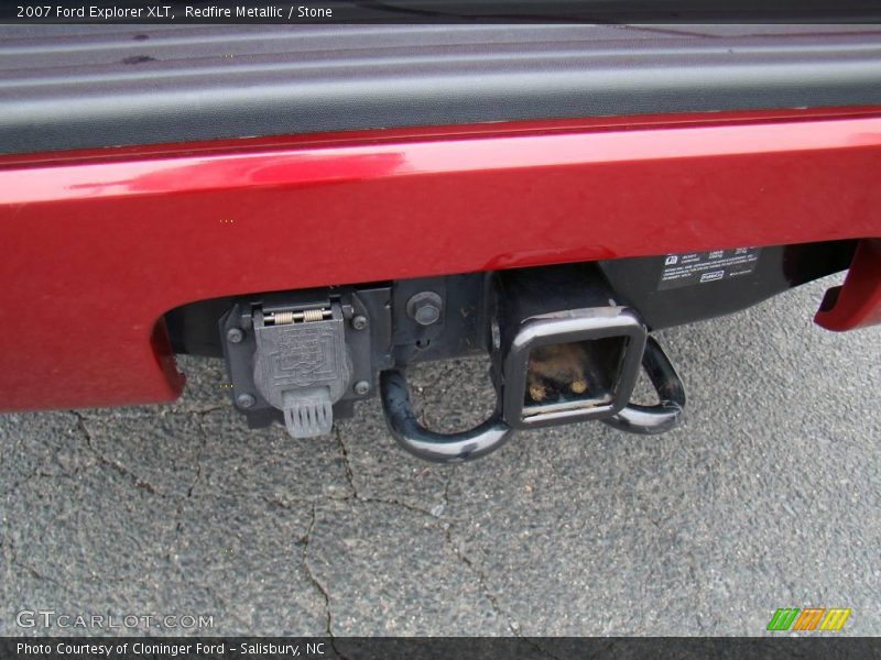 Redfire Metallic / Stone 2007 Ford Explorer XLT