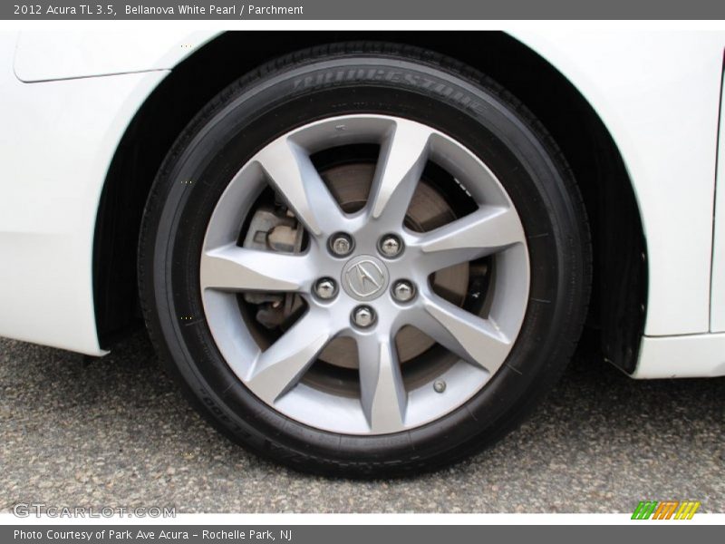 Bellanova White Pearl / Parchment 2012 Acura TL 3.5