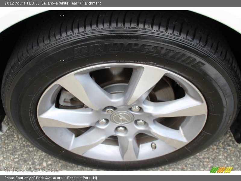 Bellanova White Pearl / Parchment 2012 Acura TL 3.5