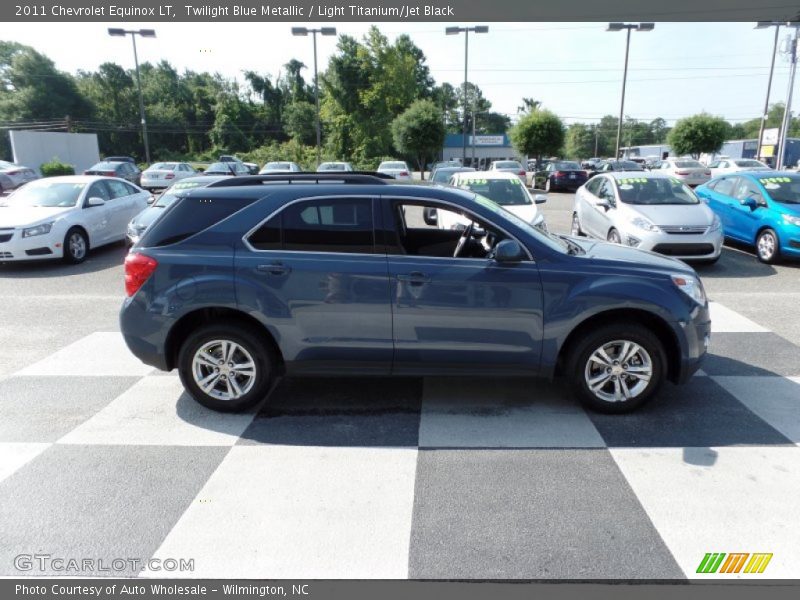 Twilight Blue Metallic / Light Titanium/Jet Black 2011 Chevrolet Equinox LT