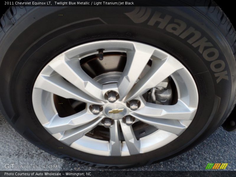 Twilight Blue Metallic / Light Titanium/Jet Black 2011 Chevrolet Equinox LT