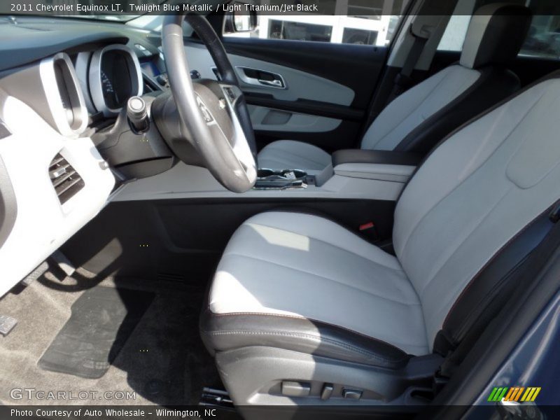 Twilight Blue Metallic / Light Titanium/Jet Black 2011 Chevrolet Equinox LT