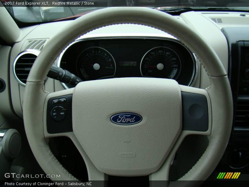 Redfire Metallic / Stone 2007 Ford Explorer XLT