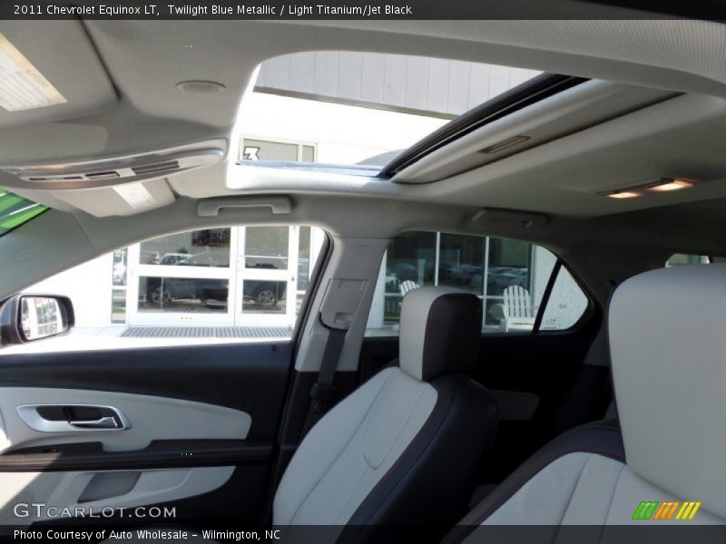 Twilight Blue Metallic / Light Titanium/Jet Black 2011 Chevrolet Equinox LT
