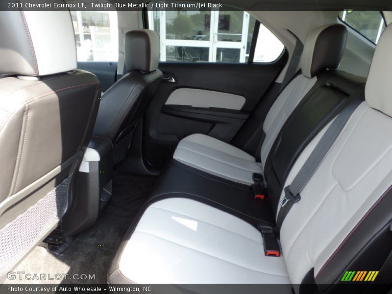 Twilight Blue Metallic / Light Titanium/Jet Black 2011 Chevrolet Equinox LT