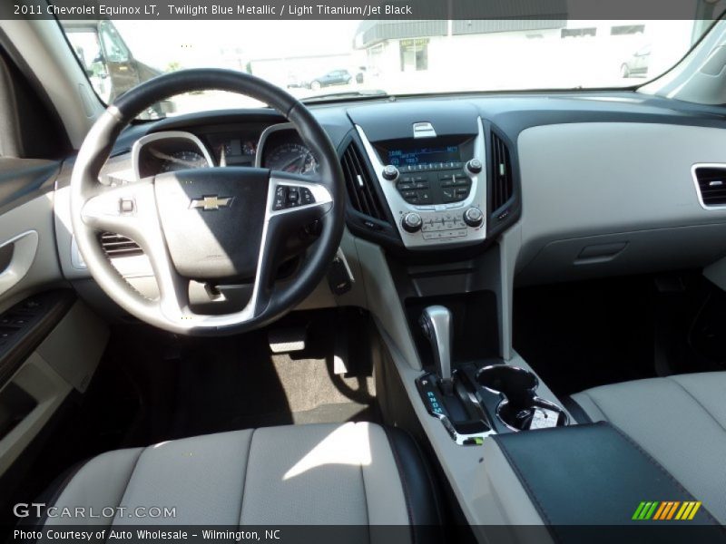 Twilight Blue Metallic / Light Titanium/Jet Black 2011 Chevrolet Equinox LT