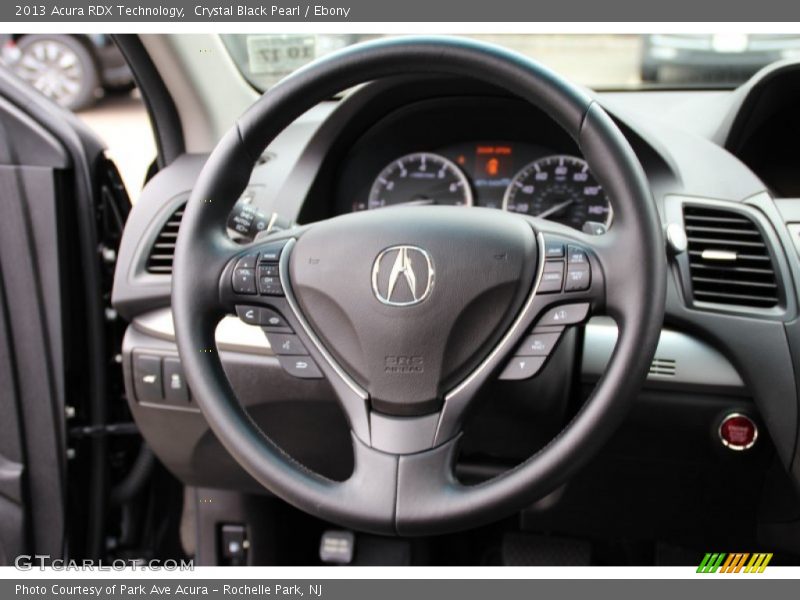 Crystal Black Pearl / Ebony 2013 Acura RDX Technology
