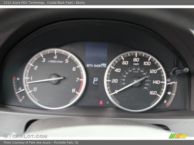 Crystal Black Pearl / Ebony 2013 Acura RDX Technology