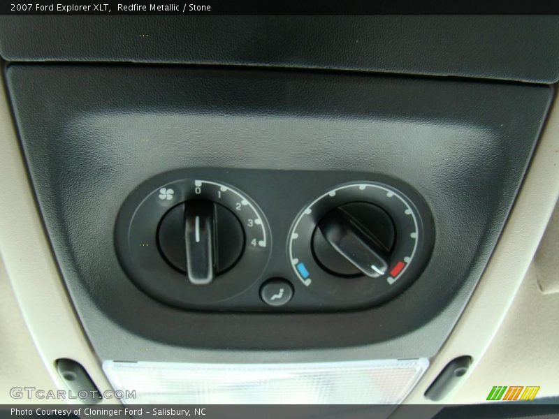 Redfire Metallic / Stone 2007 Ford Explorer XLT