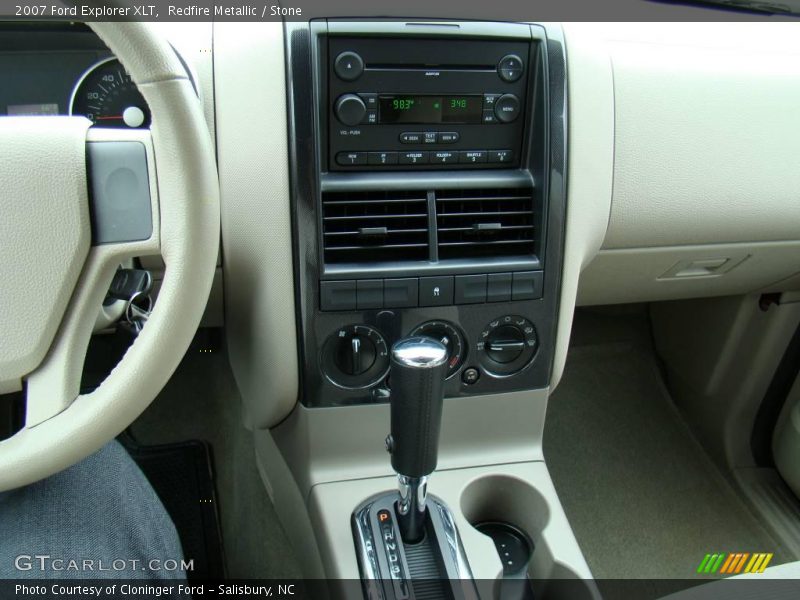 Redfire Metallic / Stone 2007 Ford Explorer XLT