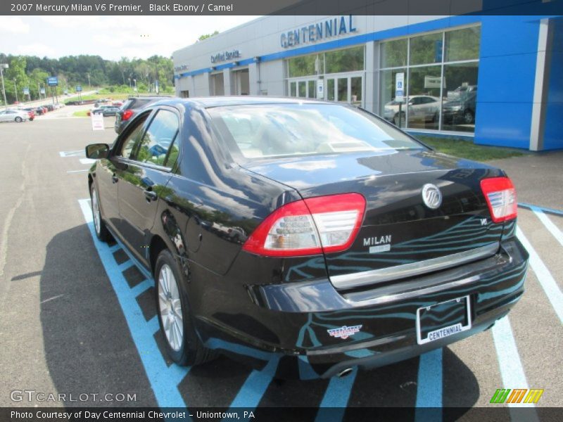Black Ebony / Camel 2007 Mercury Milan V6 Premier