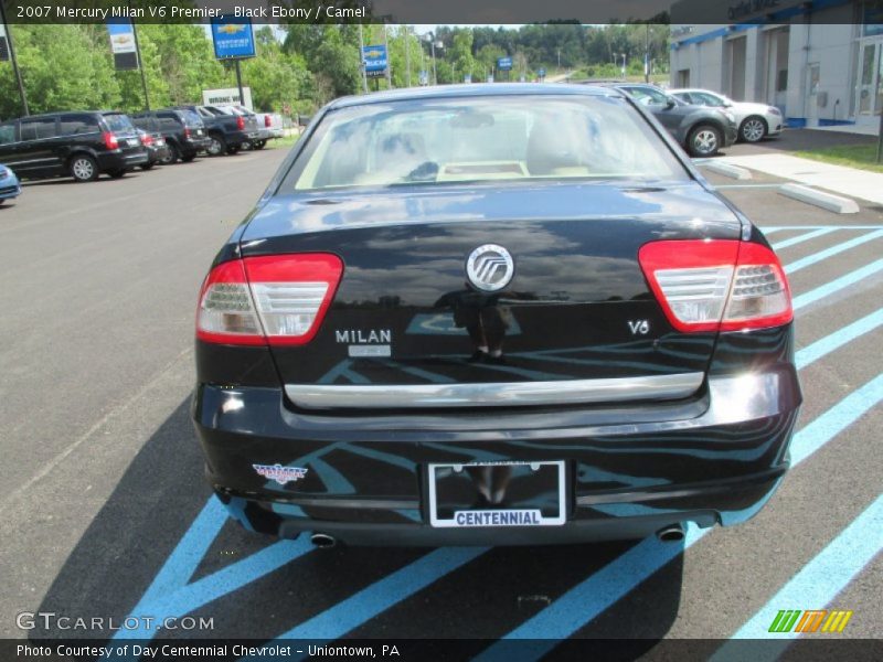 Black Ebony / Camel 2007 Mercury Milan V6 Premier