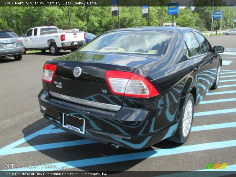 Black Ebony / Camel 2007 Mercury Milan V6 Premier