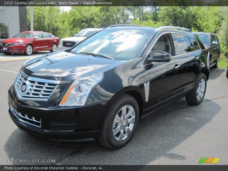Black Raven / Shale/Brownstone 2015 Cadillac SRX Luxury AWD