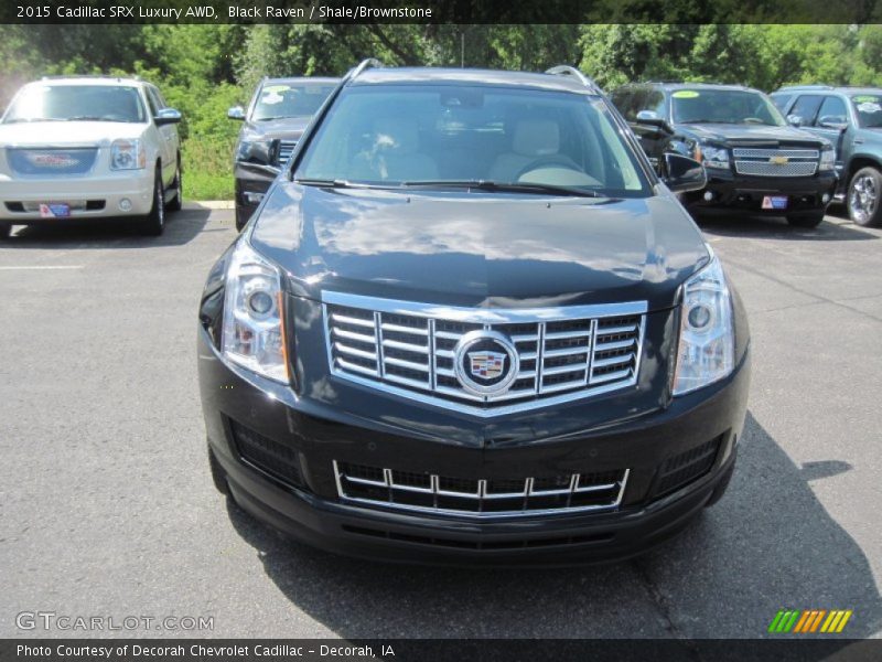 Black Raven / Shale/Brownstone 2015 Cadillac SRX Luxury AWD